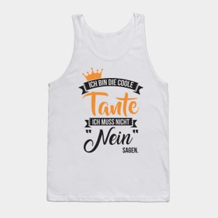 Ich bin die coole tante (1) Tank Top